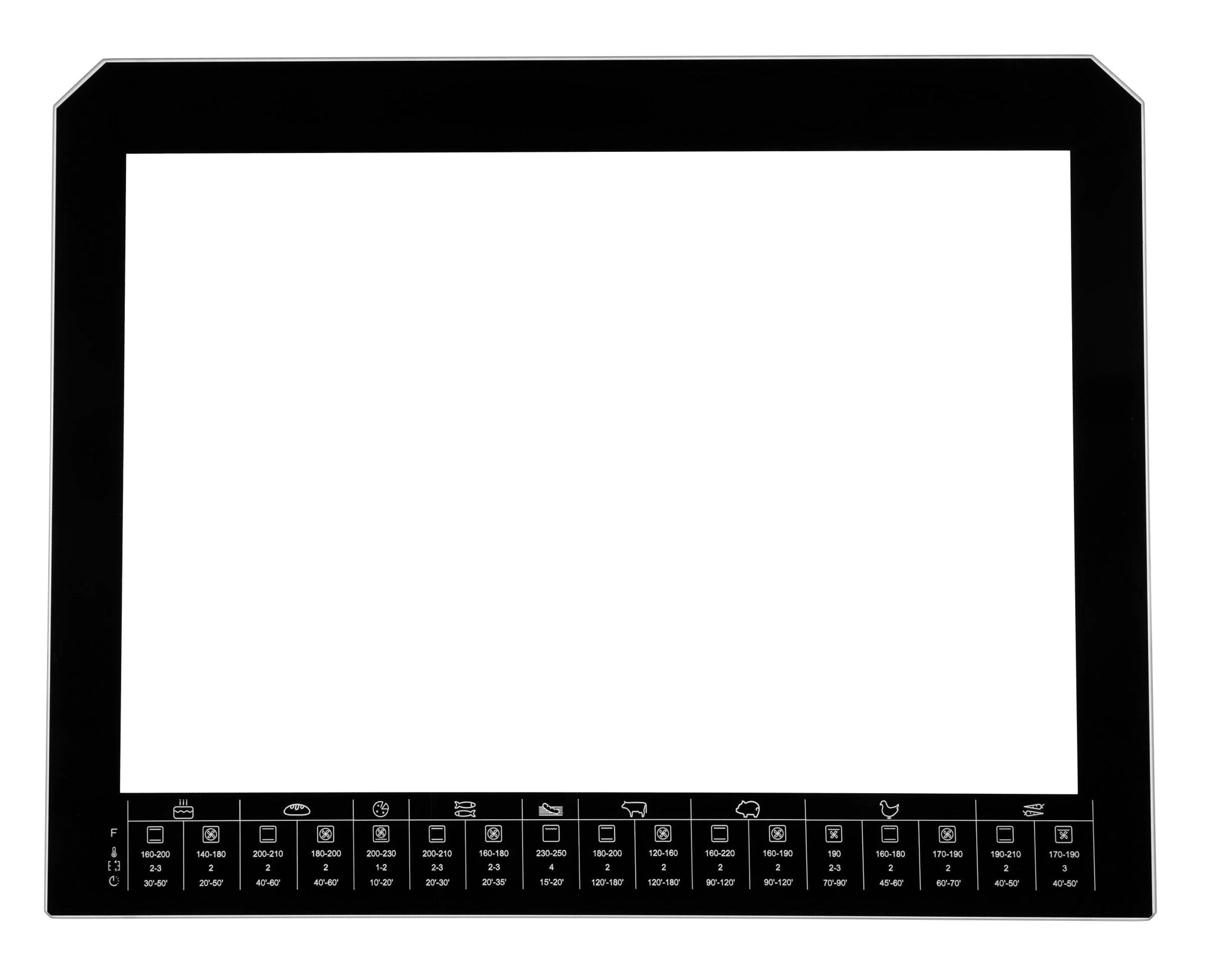 Szyba drzwi piekarnika APWI1014