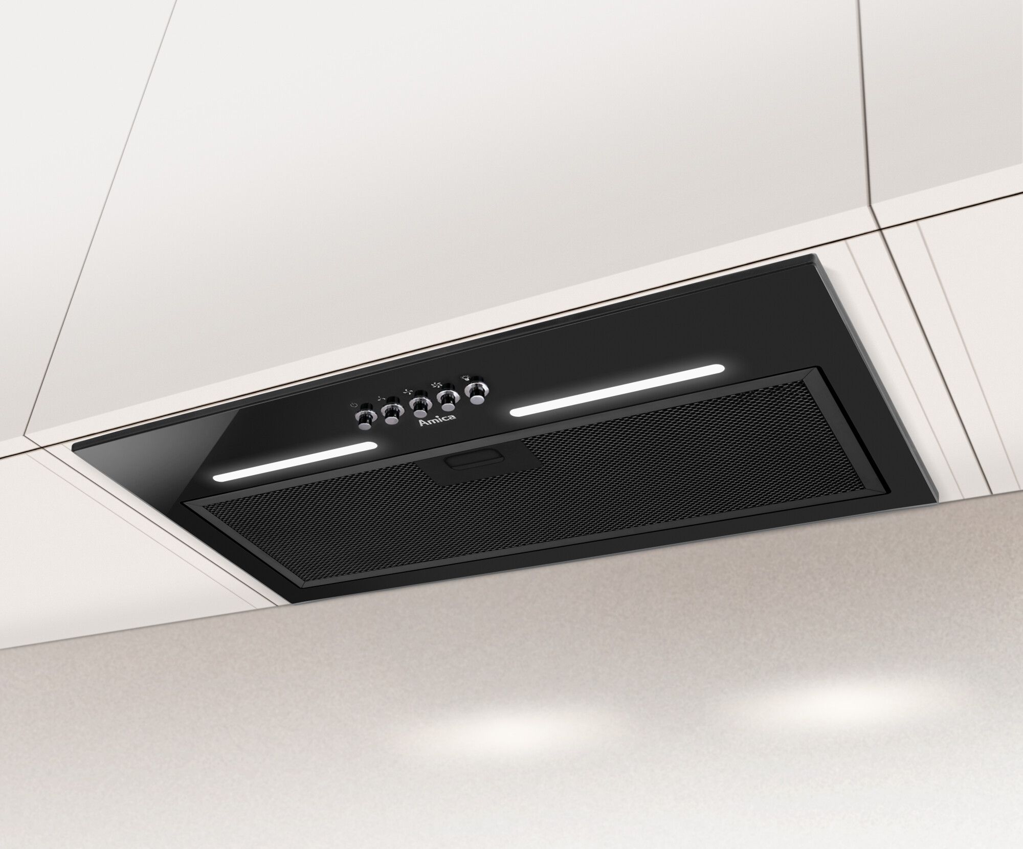 Okap meblowy Amica OMP6253BG