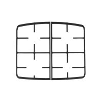 RUSZT DO PŁYTY GAZOWEJ W KUCHNI Ruszt 618G-2-3