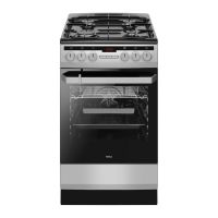 KUCHNIA WOLNOSTOJĄCA GAZOWO-ELEKTRYCZNA 58GES2.33HZpTaF(Xsx)