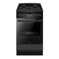 KUCHNIA WOLNOSTOJĄCA GAZOWO-ELEKTRYCZNA 58GET3.33PaHZpTaPFA(Bm) PIZZA