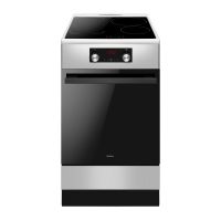 KUCHNIA WOLNOSTOJĄCA INDUKCYJNA 523IES3.336PaHTsDp(XxV) PIZZA STEAM