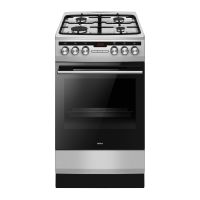 KUCHNIA WOLNOSTOJĄCA GAZOWO-ELEKTRYCZNA 58GET3.43HZpTaDpFA(Xx) PIZZA