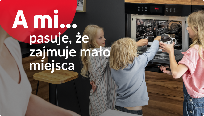 A mi pasuje, że zajmuje mało miejsca.
