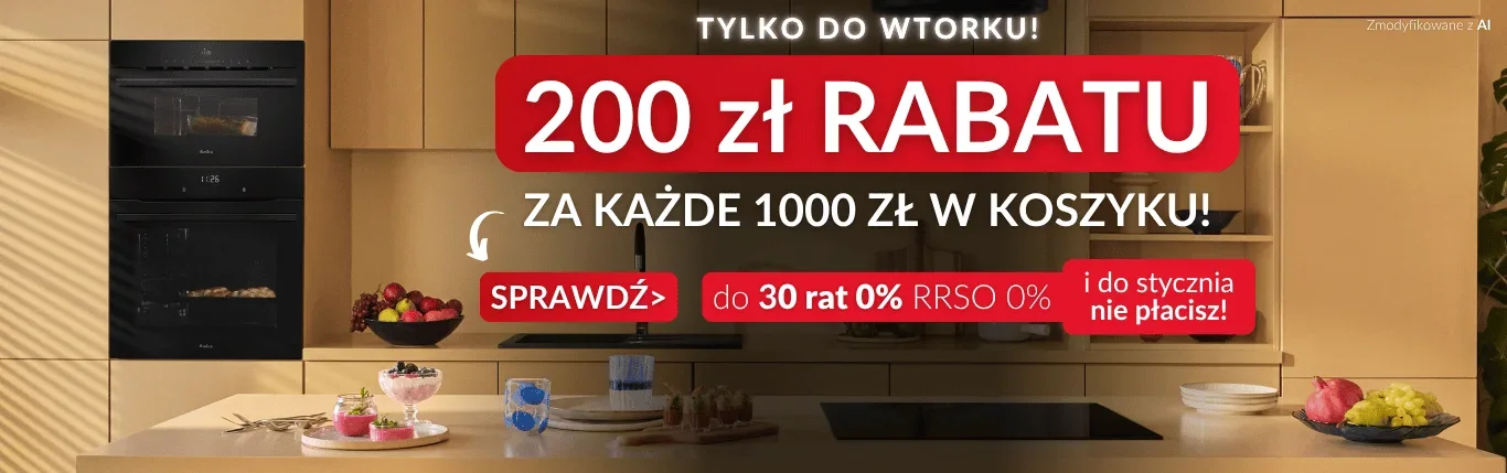 Promocja 200 zł rabatu za każde 1500 zł w koszyku - kliknij żeby sprawdzić szczegóły