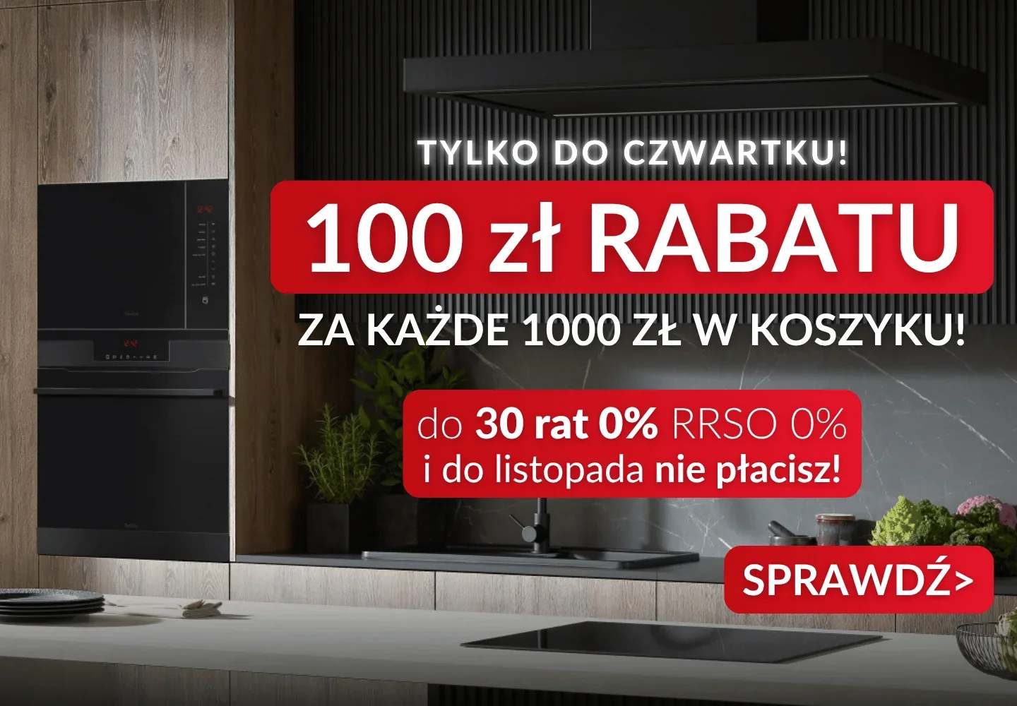 Promocja 105 zł rabatu za każde 1000 zł w koszyku - kliknij żeby sprawdzić szczegóły