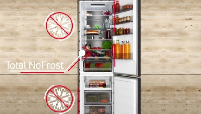 lod&oacute;wka z funkcją Total NoFrost